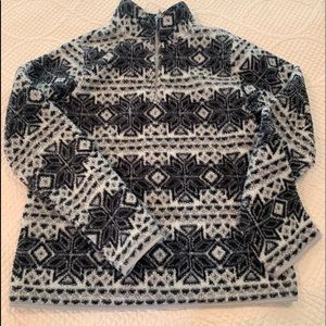 Fleece cozy pullover jacket!!